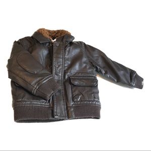 Zara Baby Toddler Faux leather jacket